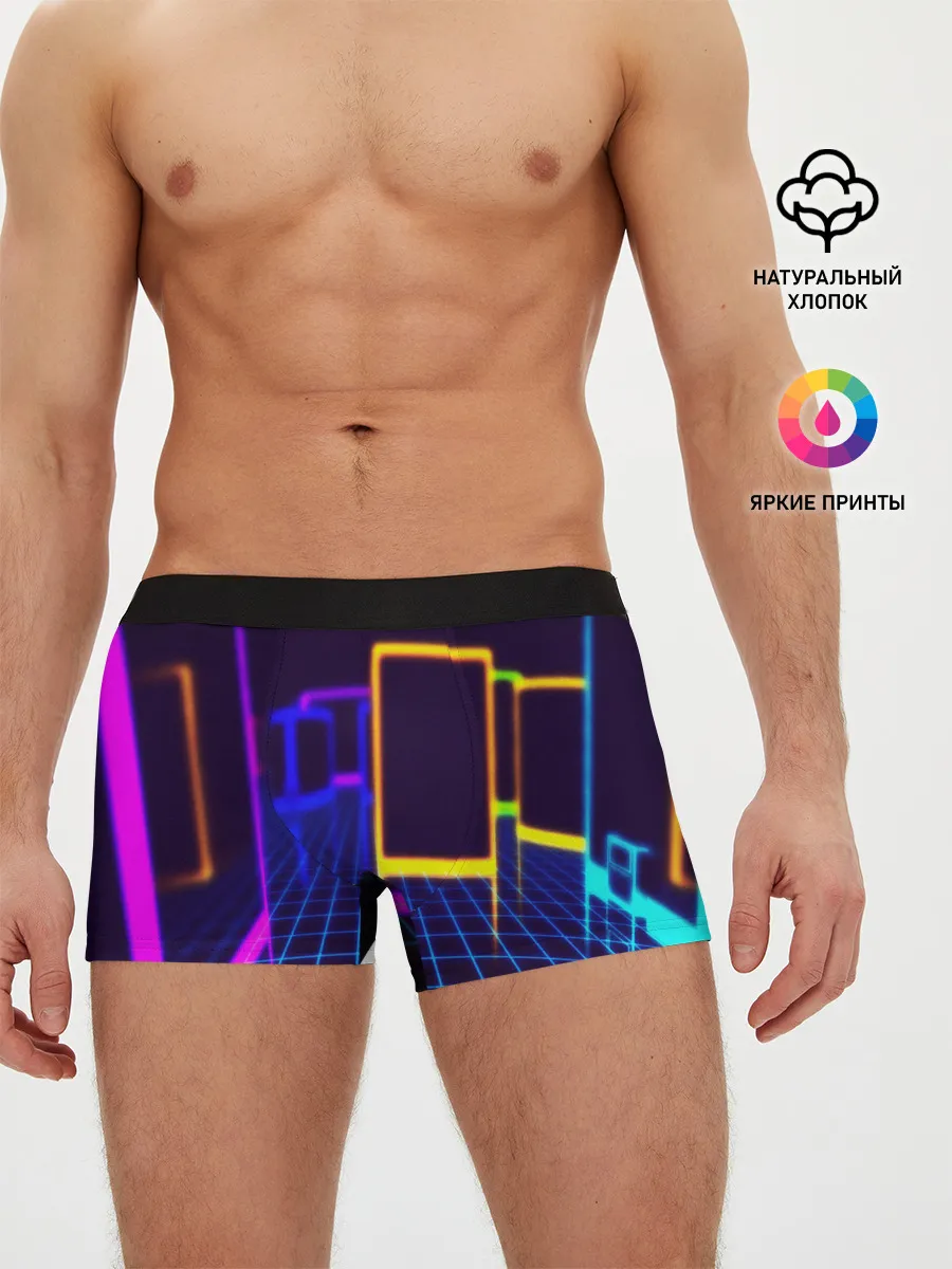Мужские трусы боксеры / NEON STYLE