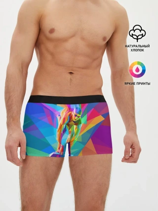 Мужские трусы боксеры / Пловец