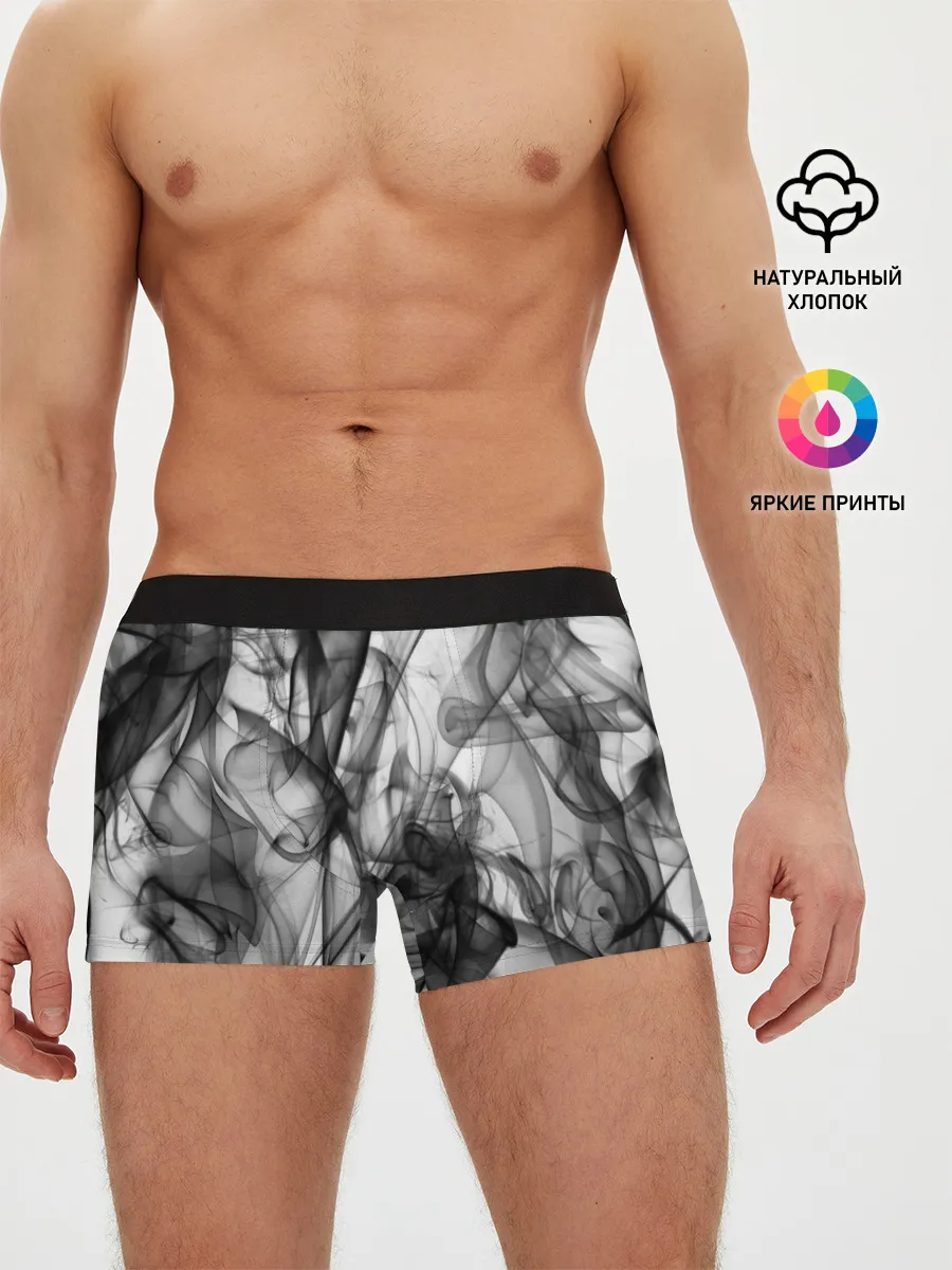 Мужские трусы боксеры / SMOKE ABSTRACTION