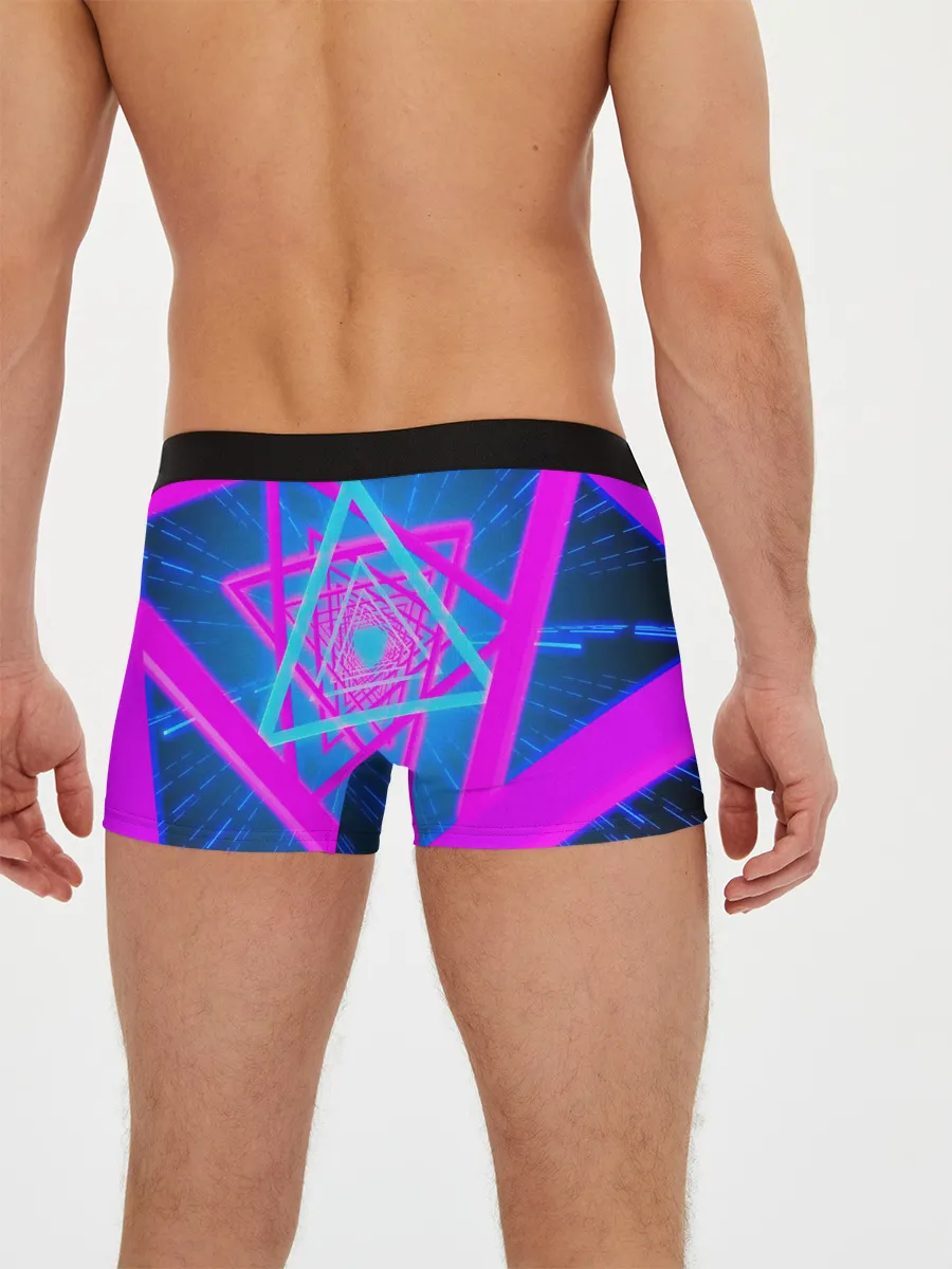 Мужские трусы боксеры / MUSIC NEON