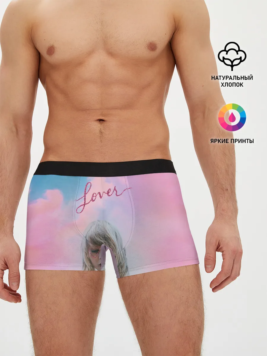 Мужские трусы боксеры / TAYLOR SWIFT - Lover