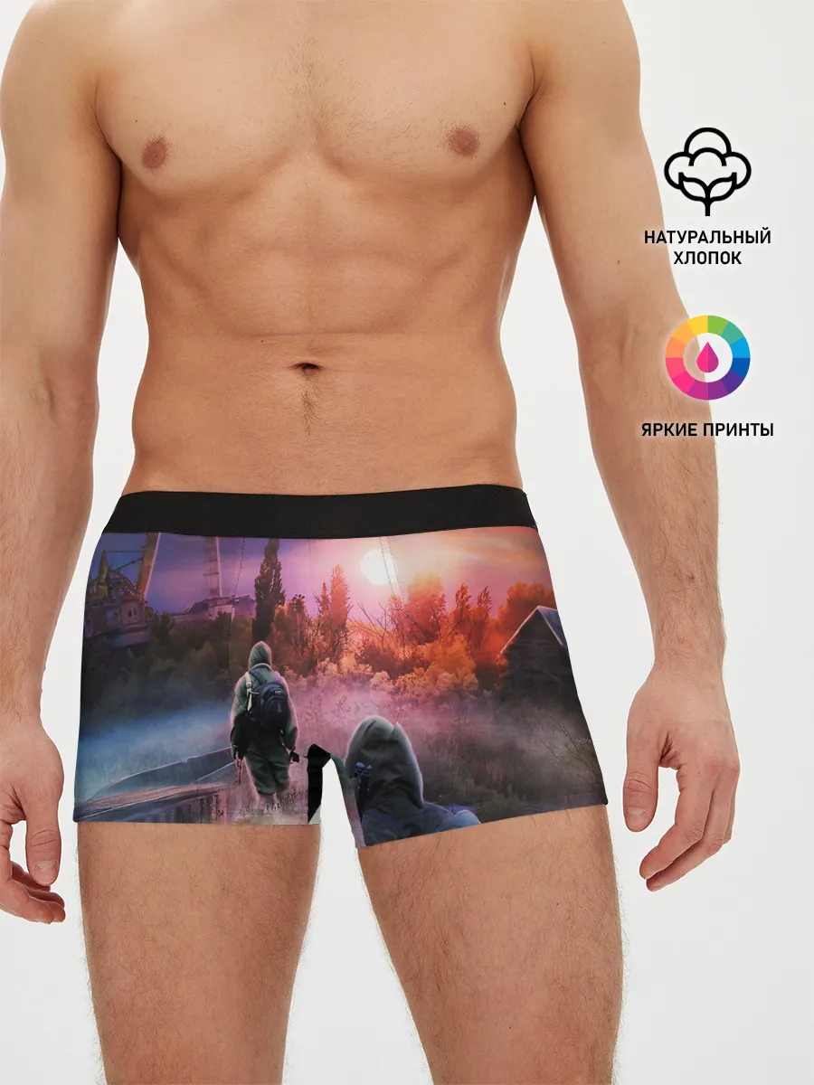 Мужские трусы боксеры / STALKER