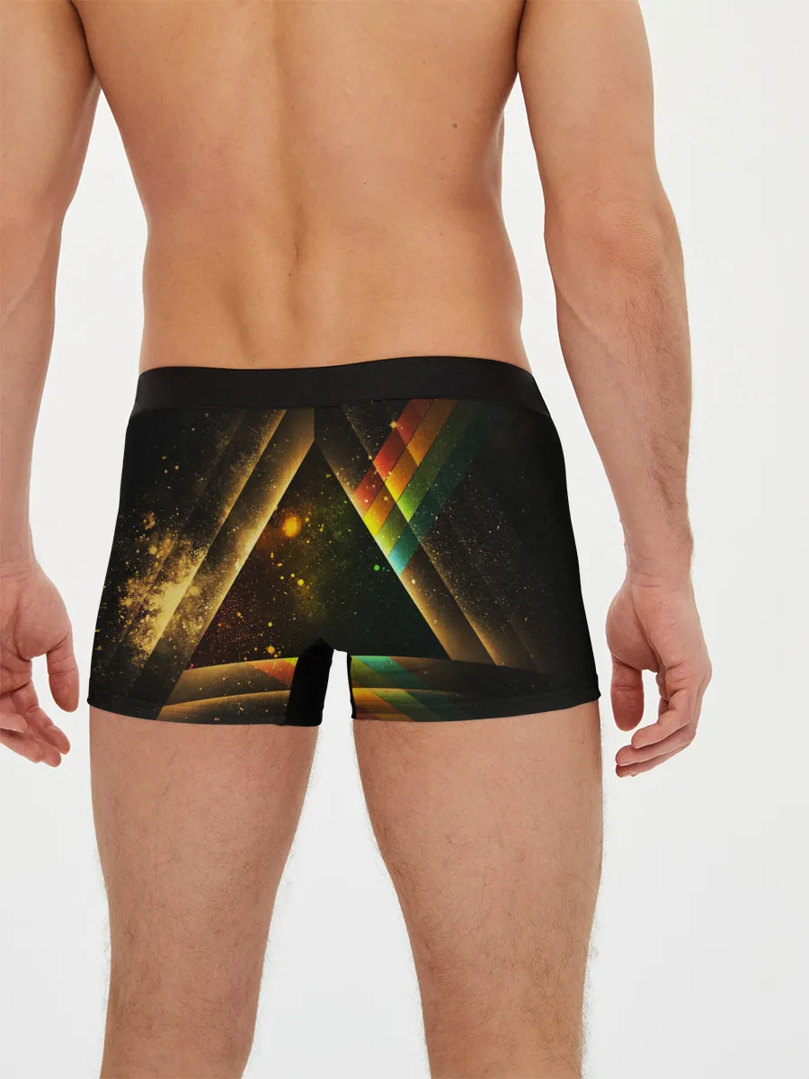 Мужские трусы боксеры / КОСМОС НЕОН
