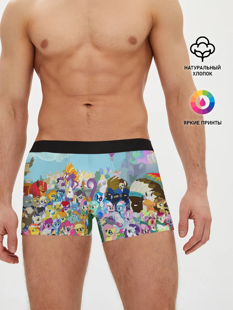 Мужские трусы боксеры / MY LITTLE PONY