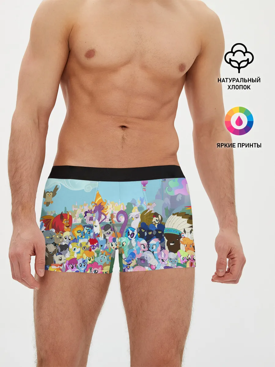 Мужские трусы боксеры / MY LITTLE PONY