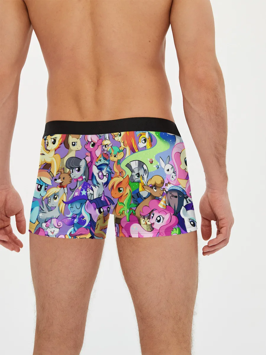 Мужские трусы боксеры / МАЛЕНЬКИЕ ПОНИ