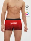 Мужские трусы боксеры / SENPAI MATRIX RED