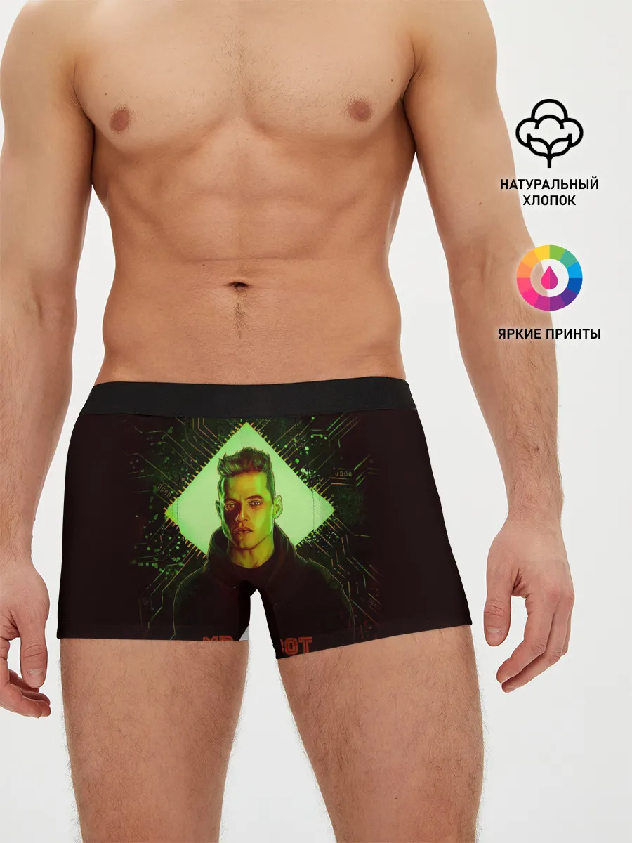 Мужские трусы боксеры / Мистер Робот