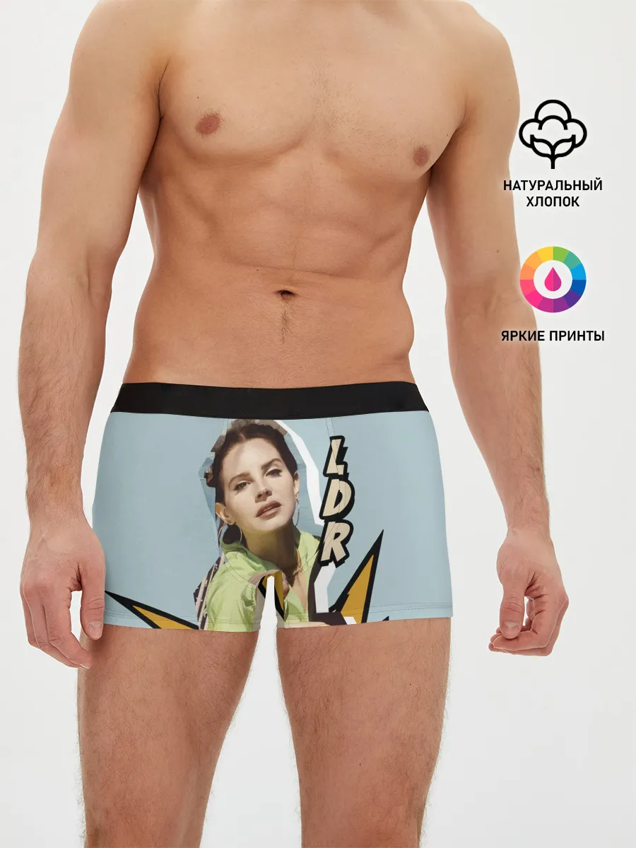 Мужские трусы боксеры / LANA DEL RAY - NFR!