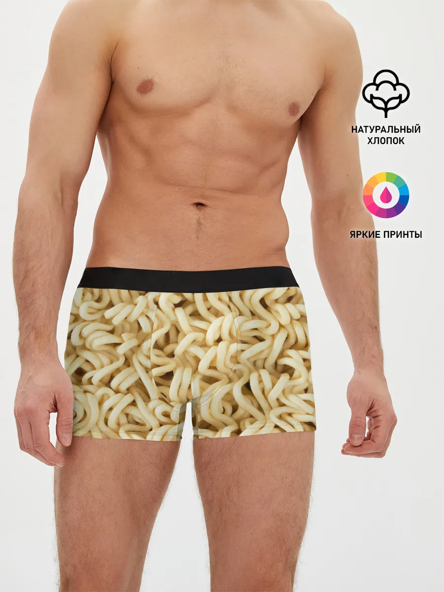 Мужские трусы боксеры / Лапша