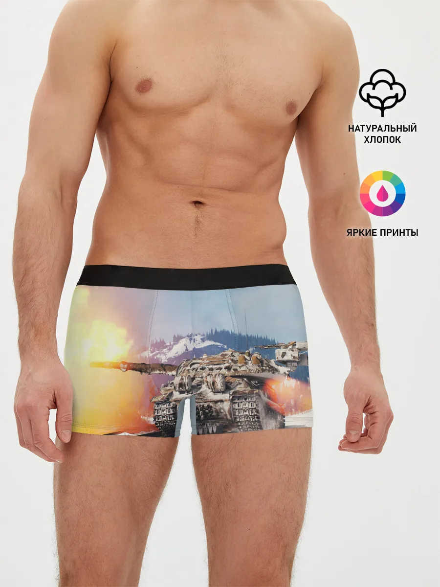 Мужские трусы боксеры / ТАНК