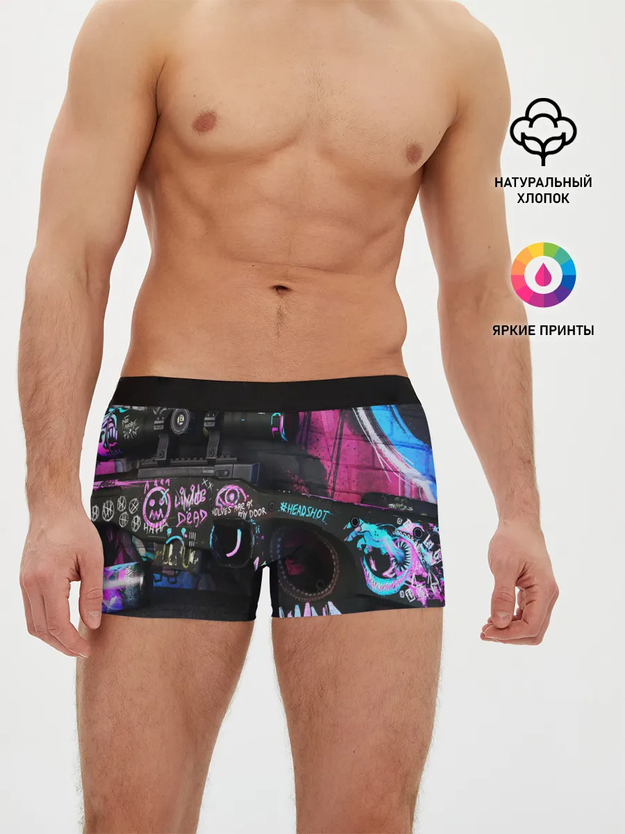 Мужские трусы боксеры / Neo-Noir Skins - CS:GO