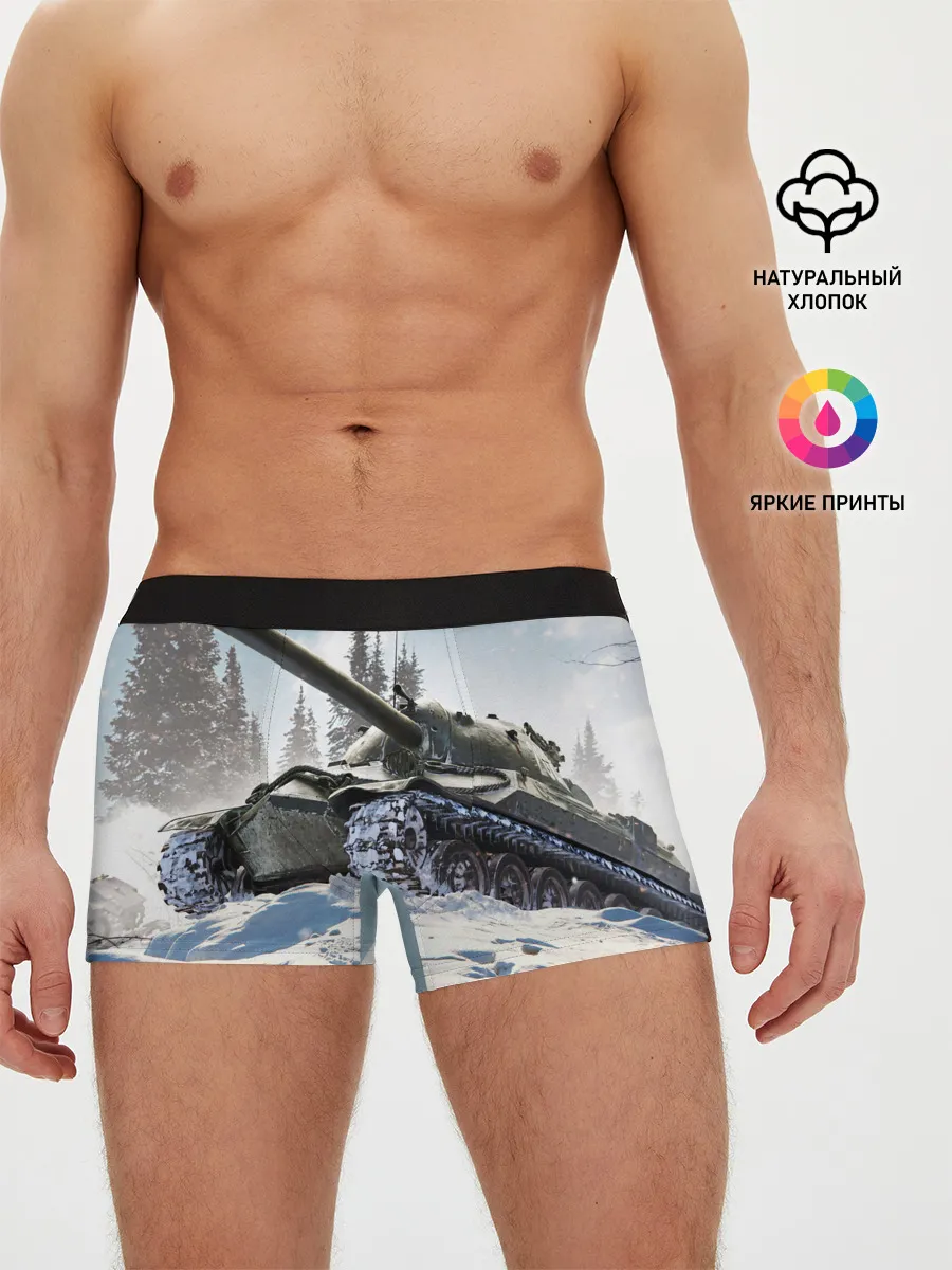 Мужские трусы боксеры / ТАНК WINTER