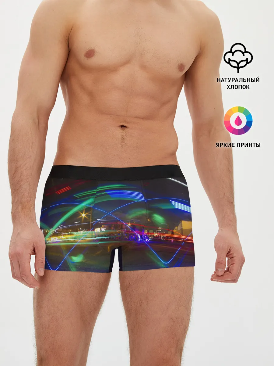 Мужские трусы боксеры / Neon