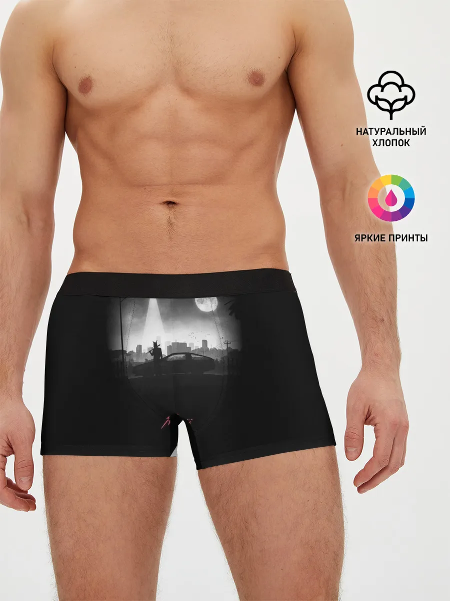 Мужские трусы боксеры / Miami Black