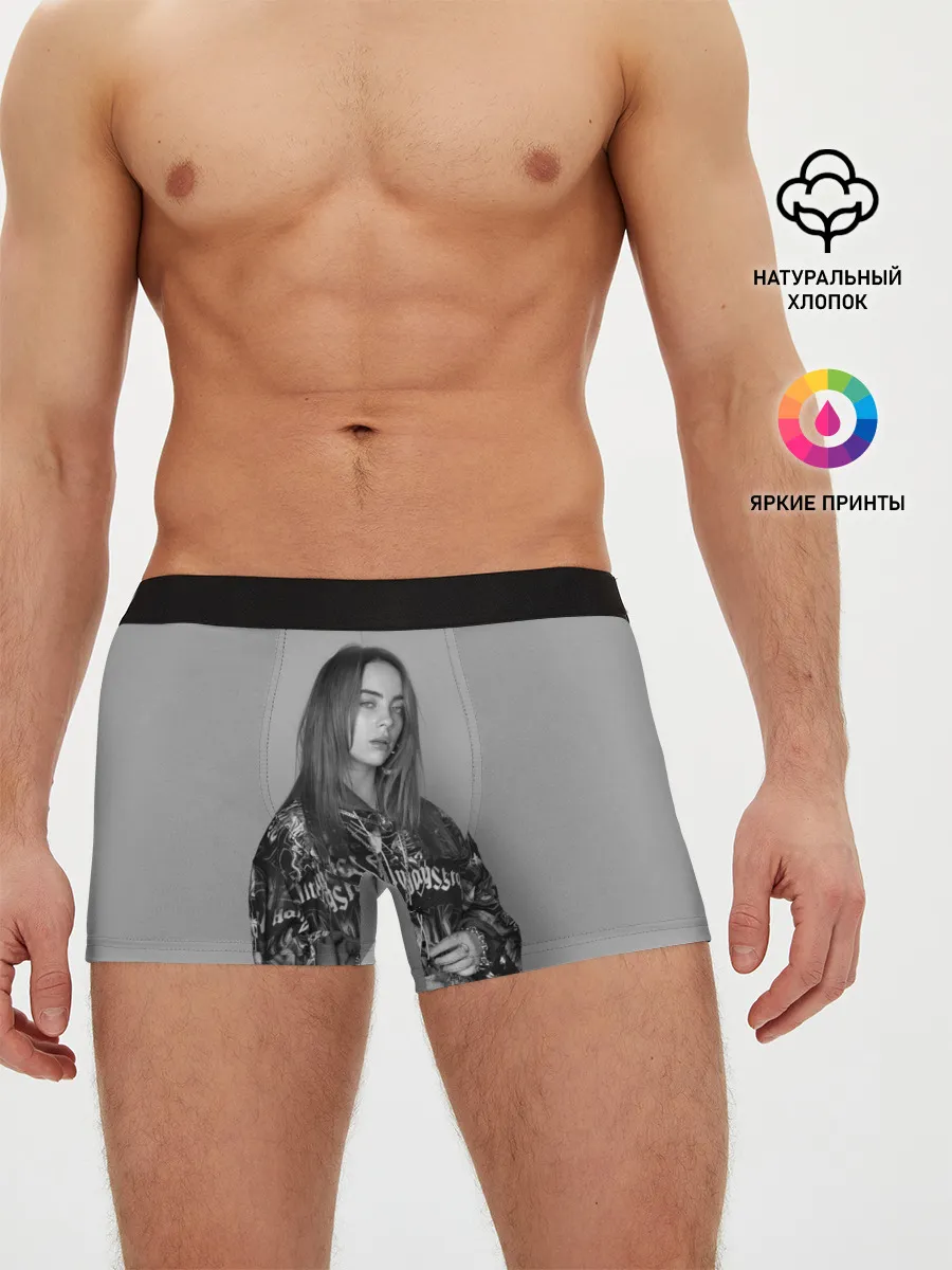 Мужские трусы боксеры / BILLIE EILISH