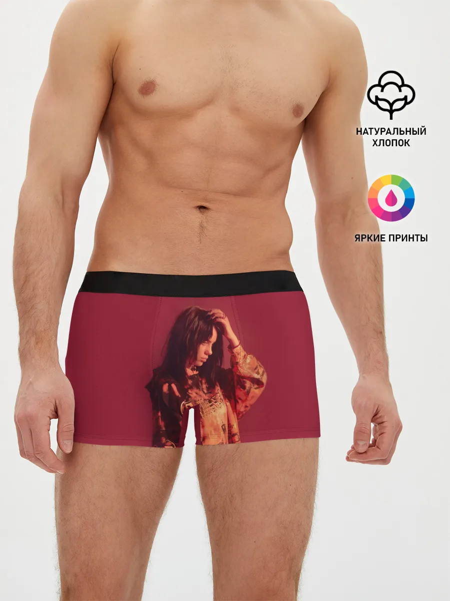 Мужские трусы боксеры / BILLIE EILISH