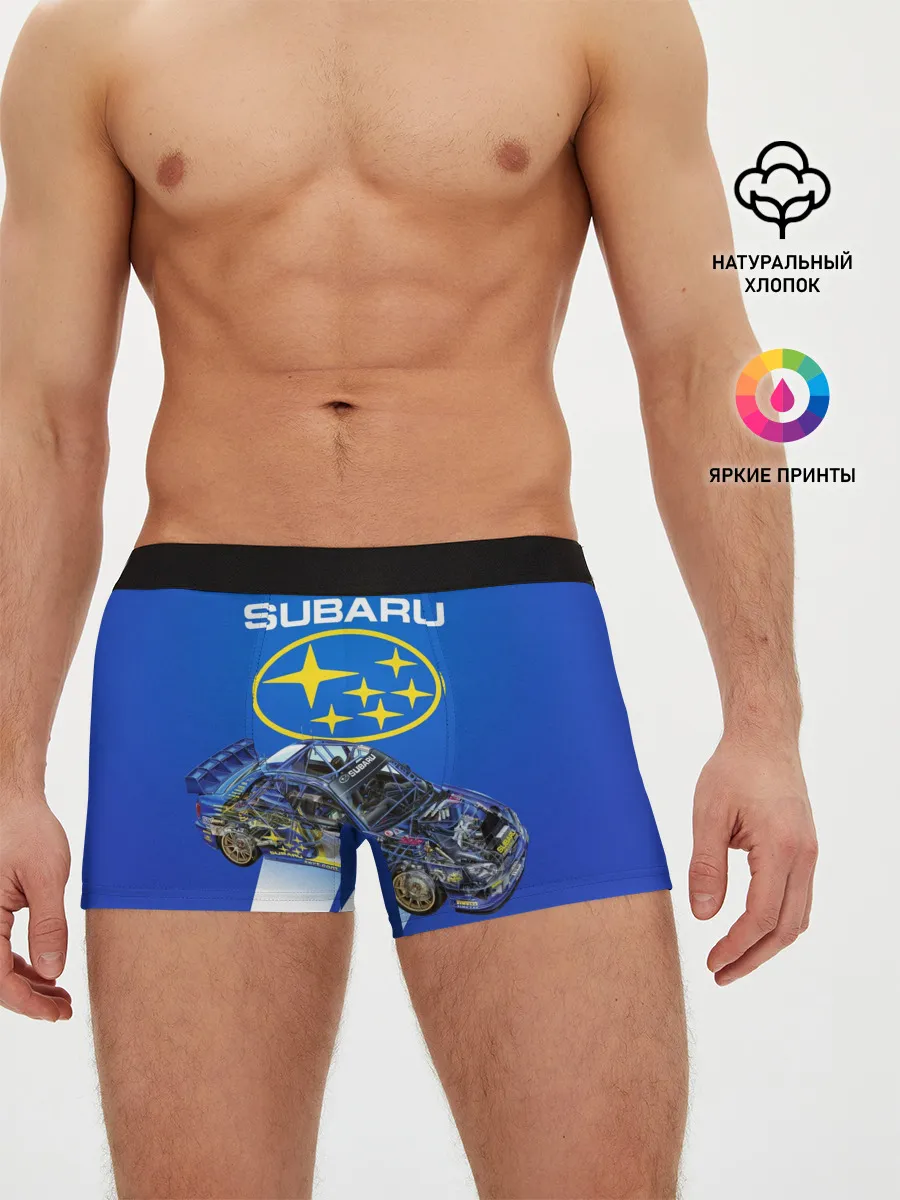 Мужские трусы боксеры / Subaru