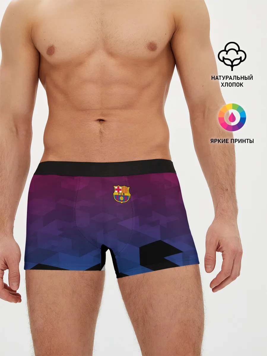 Мужские трусы боксеры / FC BARCA SPORT