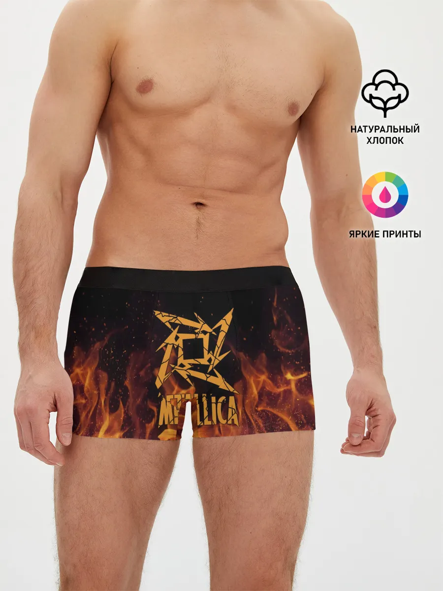 Мужские трусы боксеры / Metallica