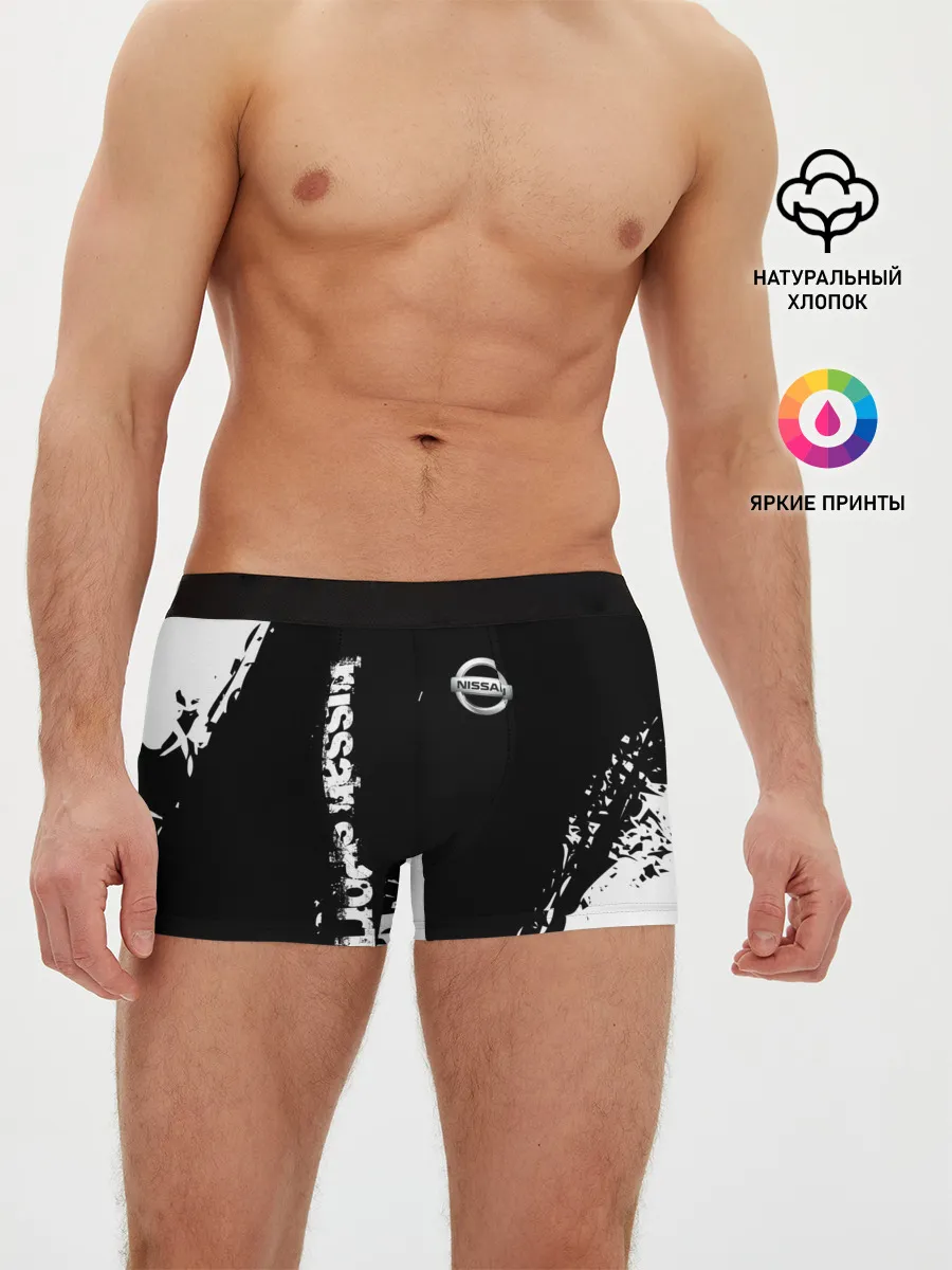 Мужские трусы боксеры / NISSAN SPORT