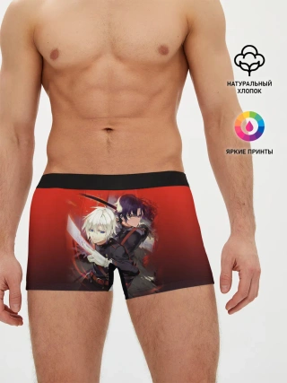 Мужские трусы боксеры / Shinya & Guren