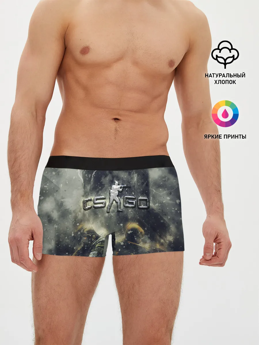 Мужские трусы боксеры / CS GO