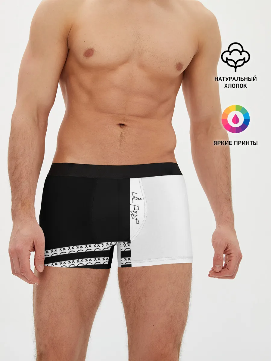 Мужские трусы боксеры / Lil Peep