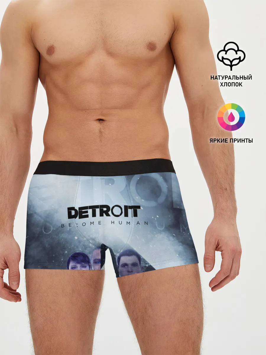 Мужские трусы боксеры / Detroit become human