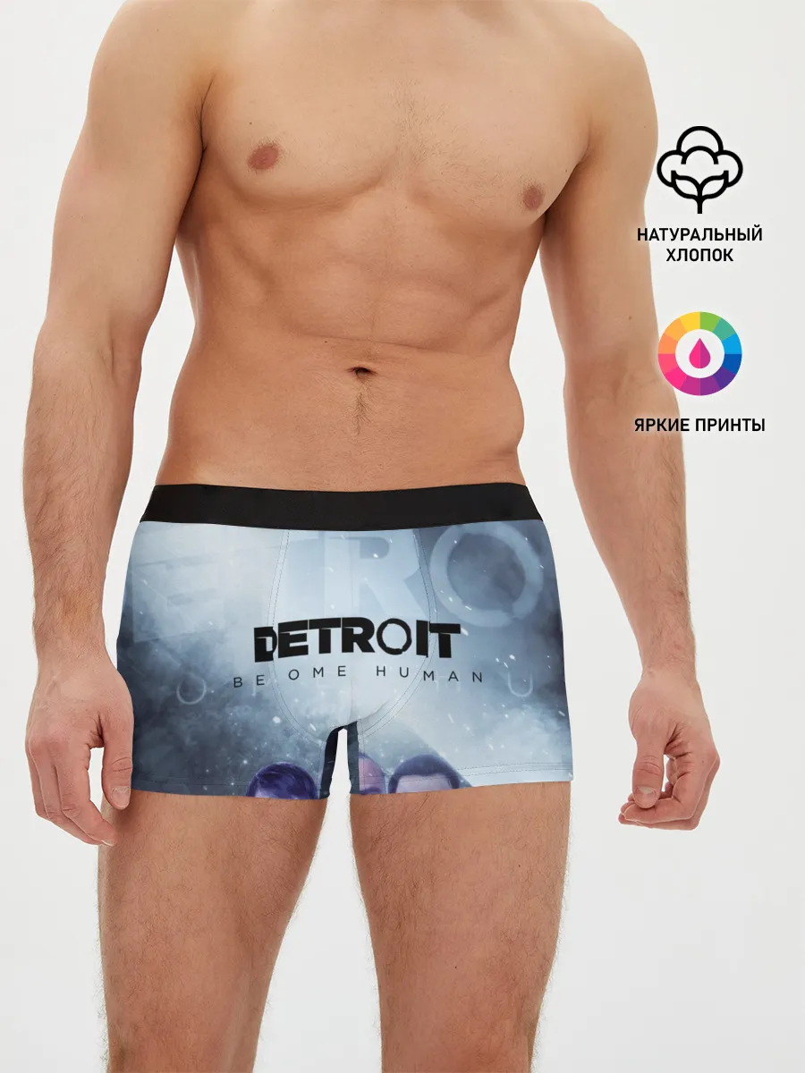 Мужские трусы боксеры / Detroit become human