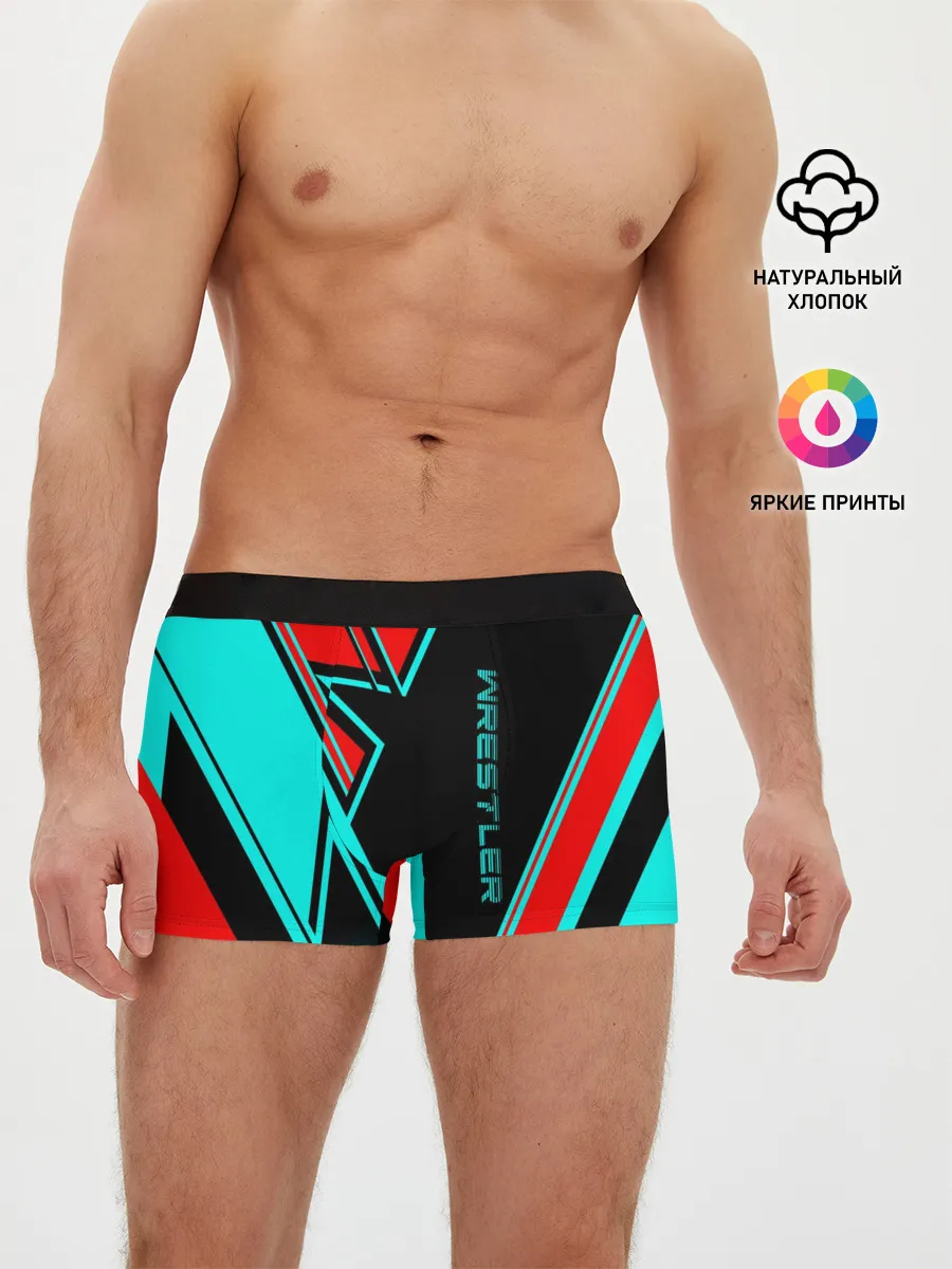 Мужские трусы боксеры / Wrestler