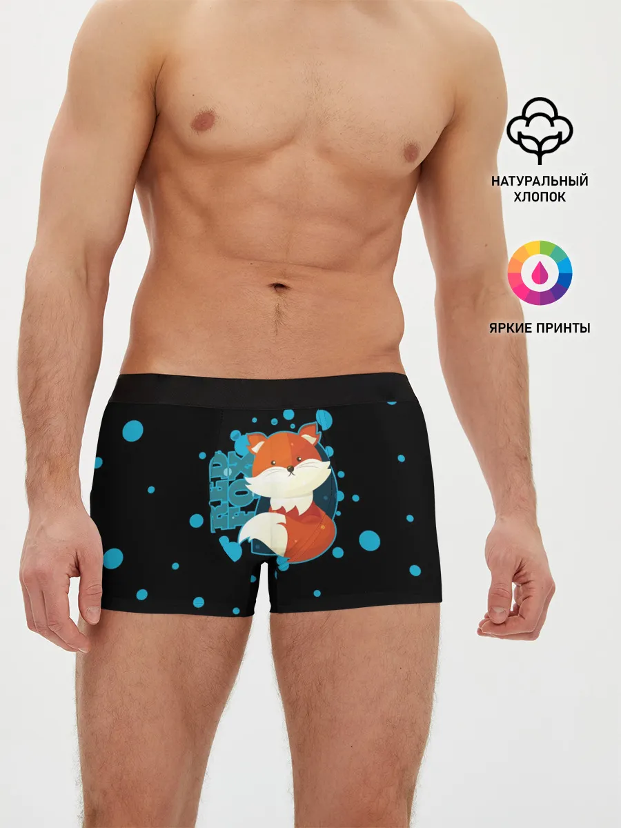 Мужские трусы боксеры / Пушистая лиса