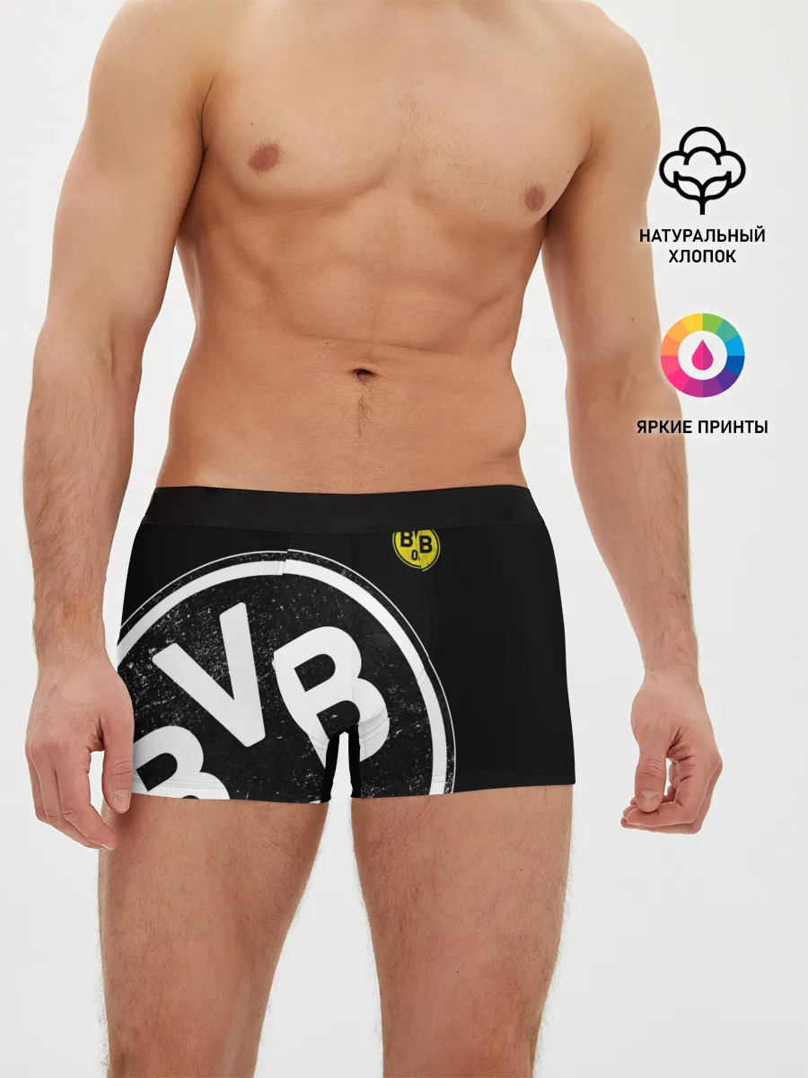 Мужские трусы боксеры / Borussia Dortmund Exclusive