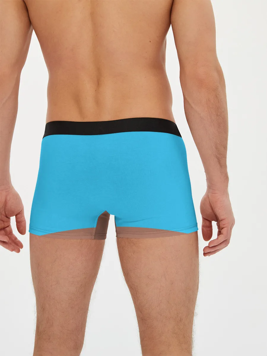 Мужские трусы боксеры / Скелетон геодезист