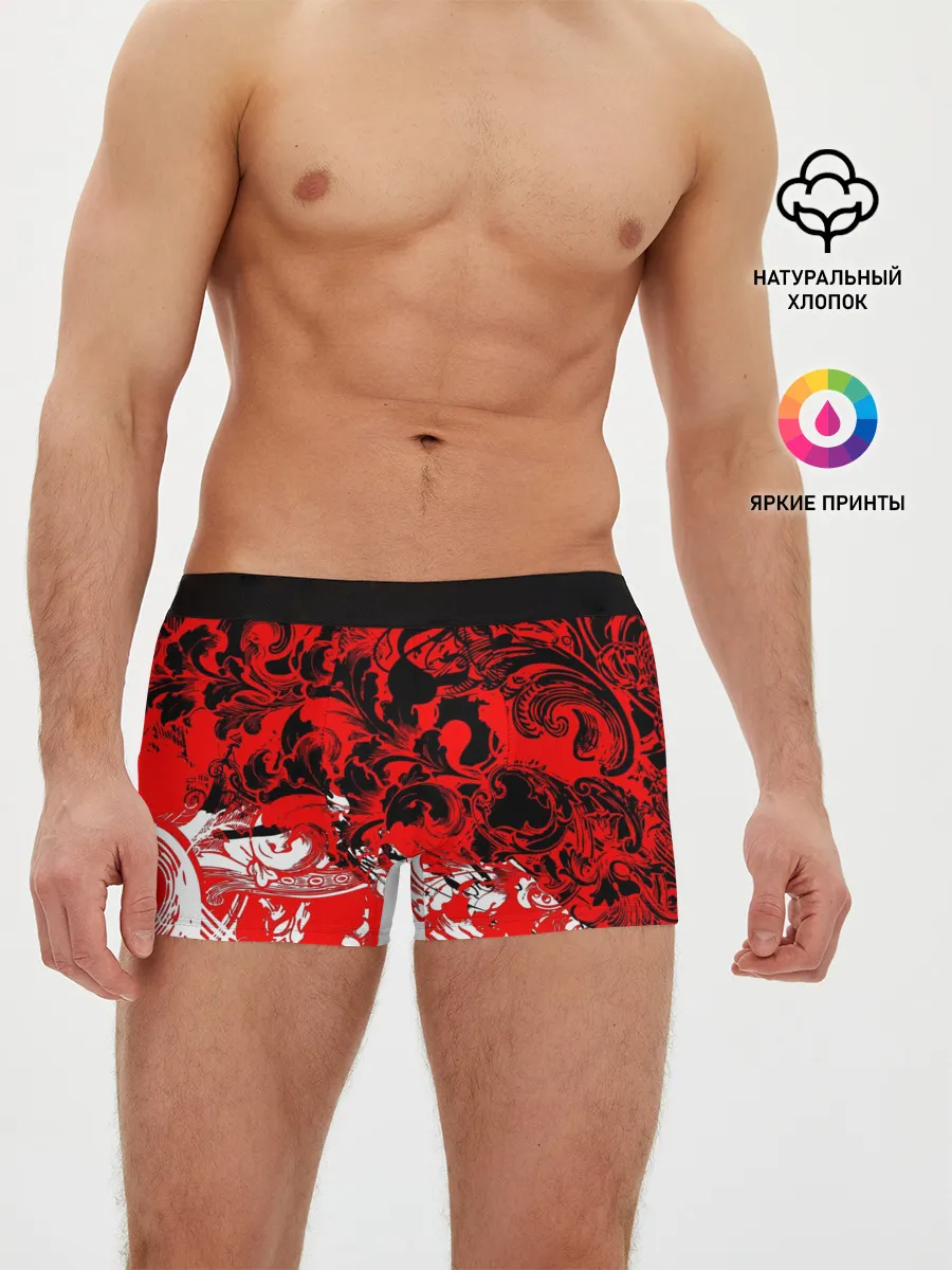 Мужские трусы боксеры / Абстрактные узоры 3