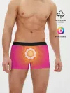 Мужские трусы боксеры / Солнечная мандала