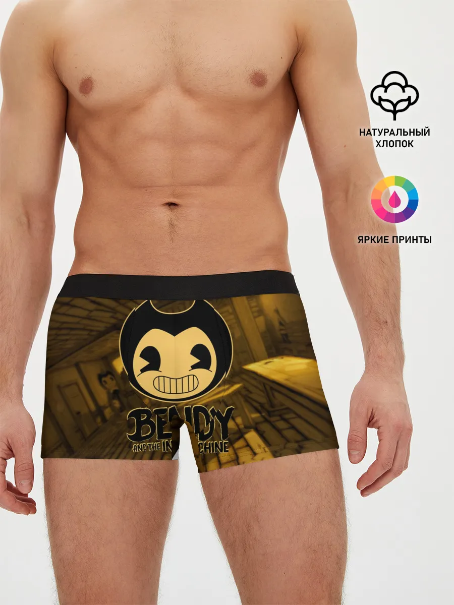 Мужские трусы боксеры / Bendy and the ink machine