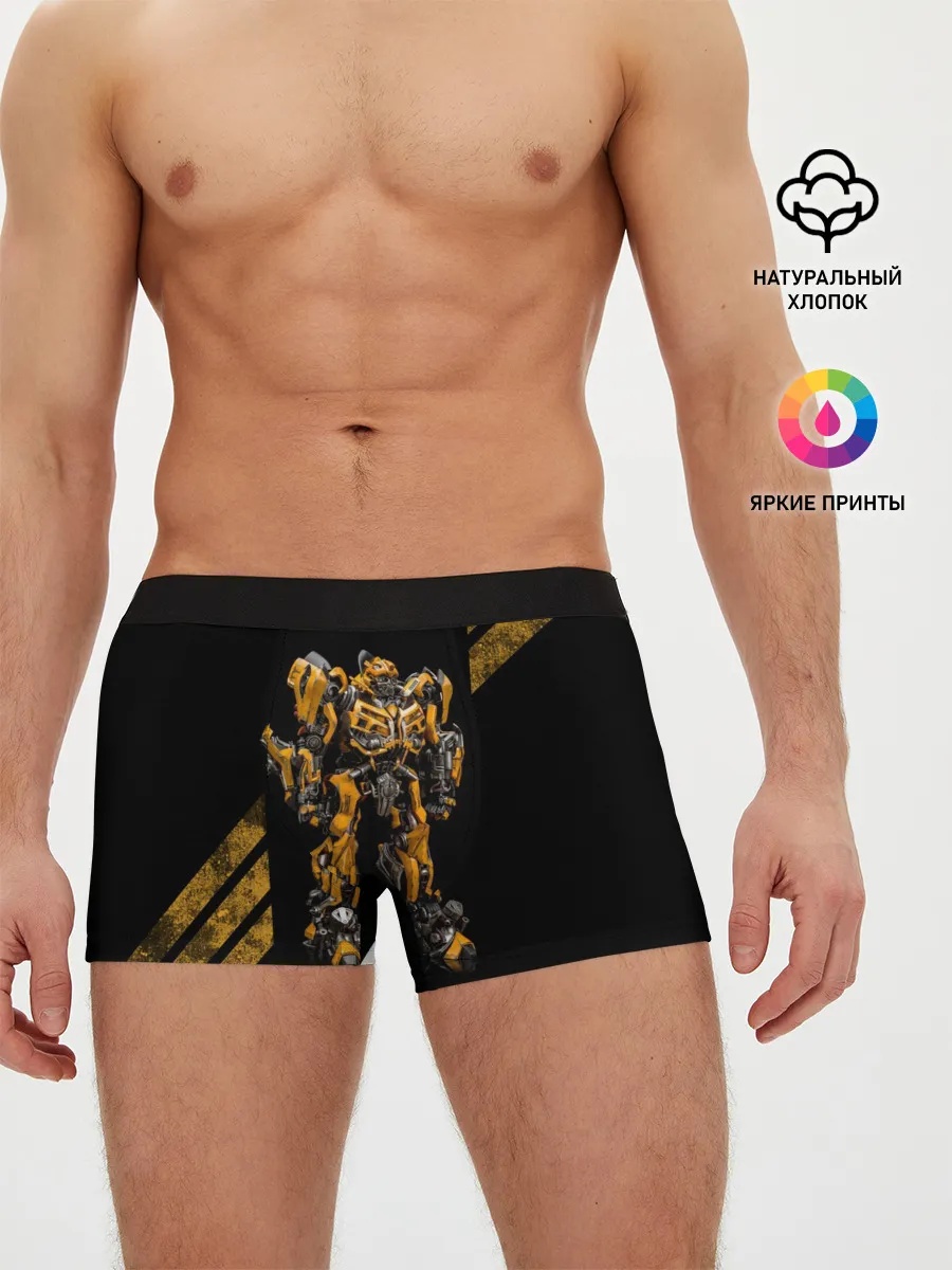 Мужские трусы боксеры / АВТОБОТ БАМБЛБИ | BUMBLEBEE