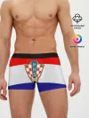Мужские трусы боксеры / Сборная Хорватии флаг