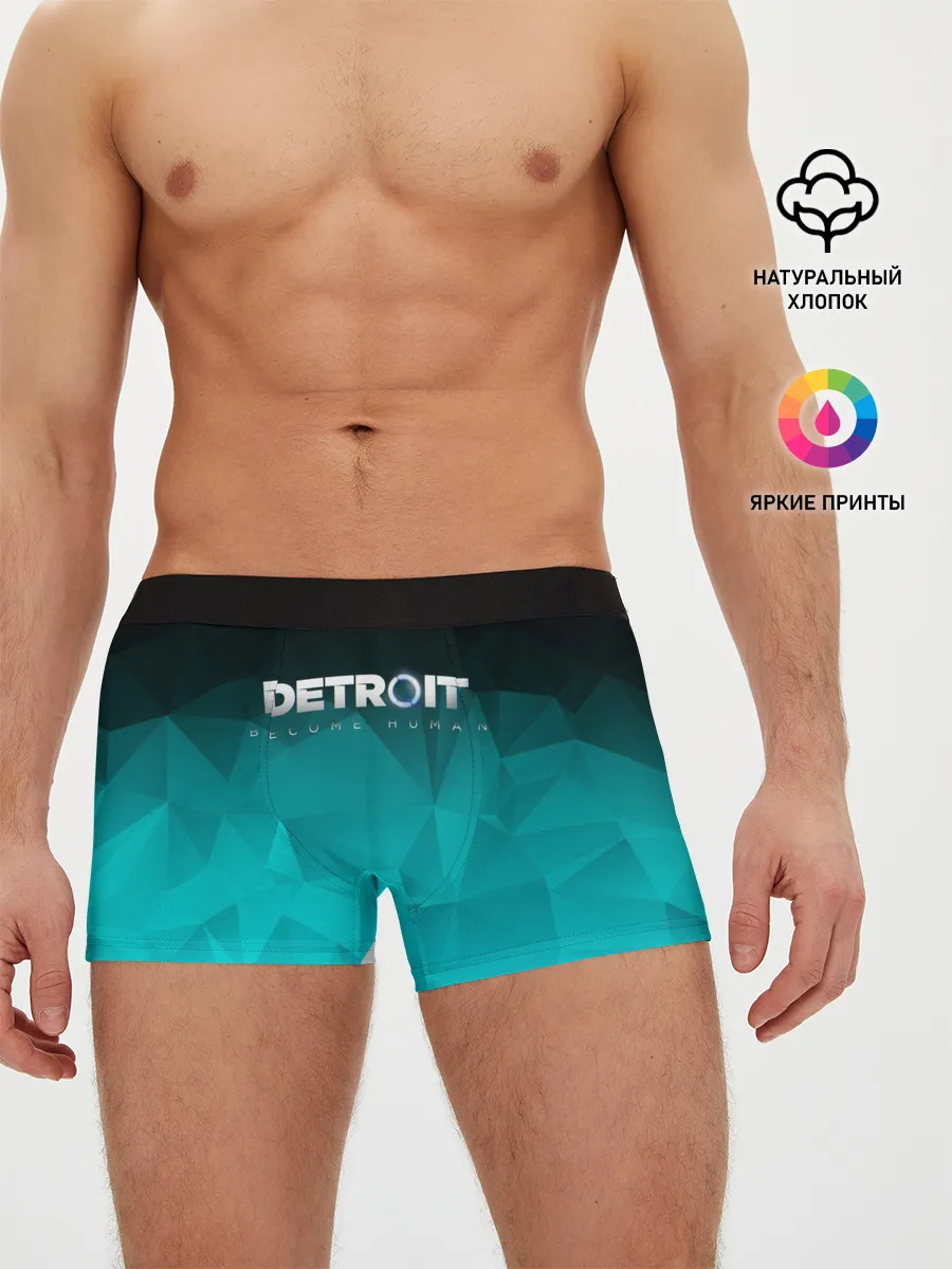 Мужские трусы боксеры / DETROIT BECOME HUMAN