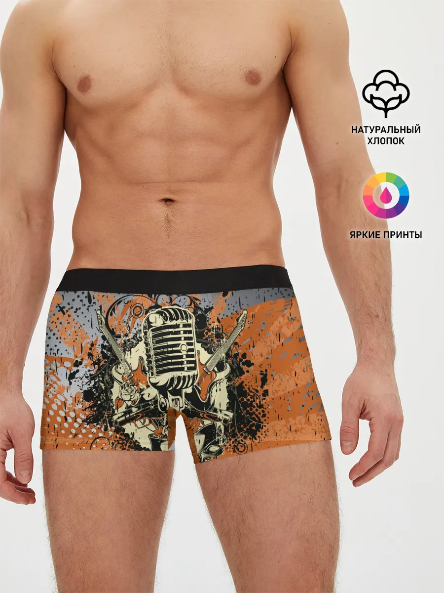 Мужские трусы боксеры / Microphone