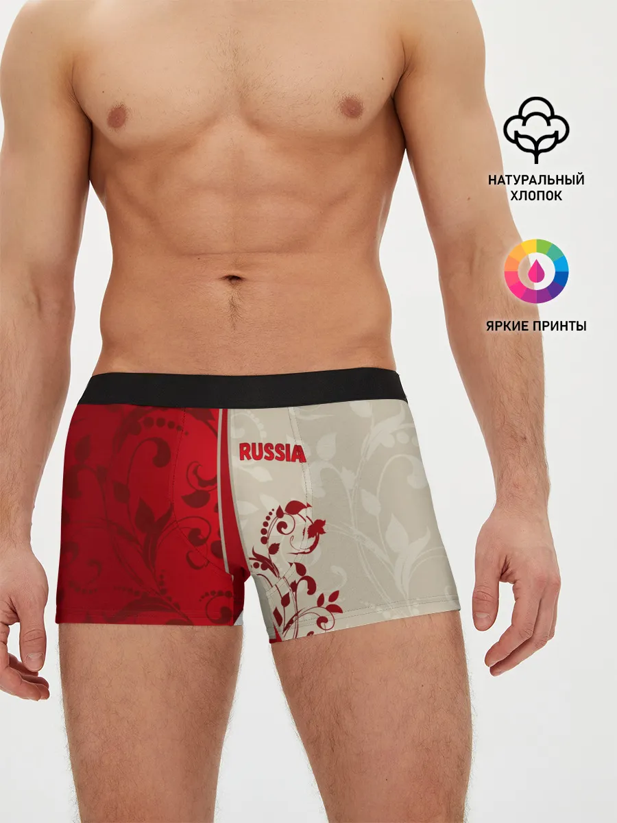 Мужские трусы боксеры / Russia