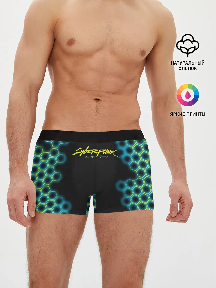 Мужские трусы боксеры / CYBERPUNK 2077