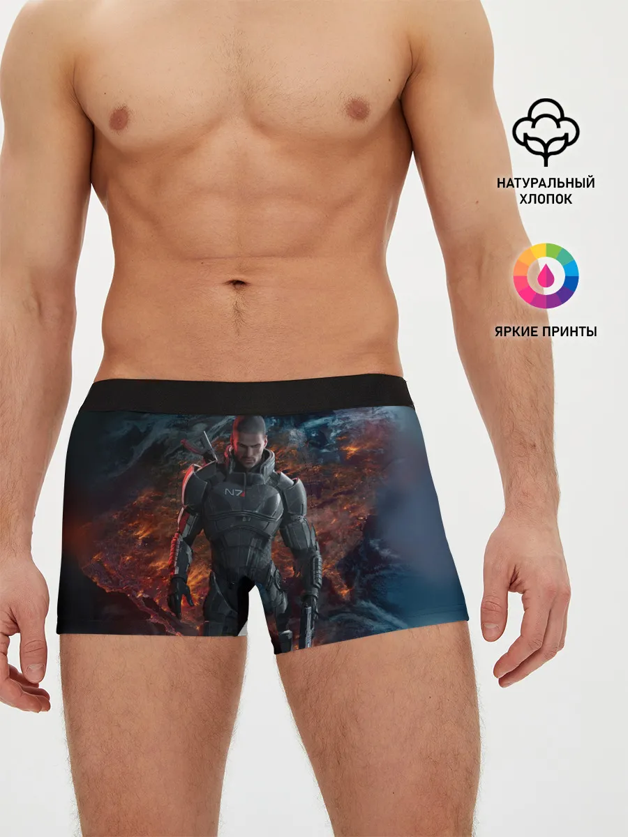Мужские трусы боксеры / Mass Effect 3