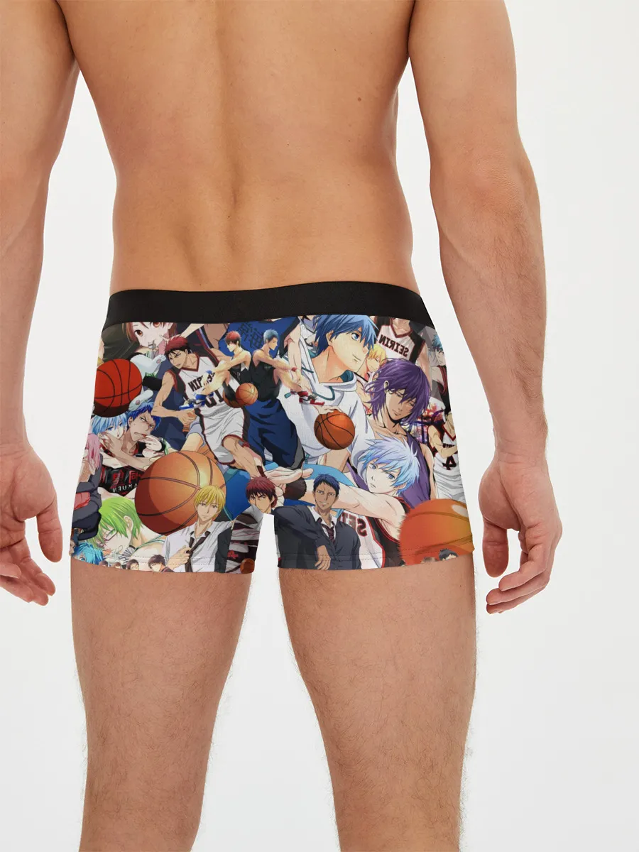 Мужские трусы боксеры / Kuroko no Basket паттерн