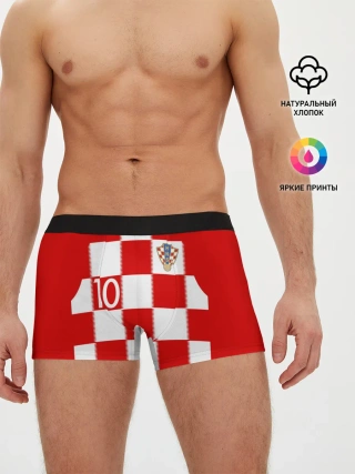 Мужские трусы боксеры / Модрич Хорватия