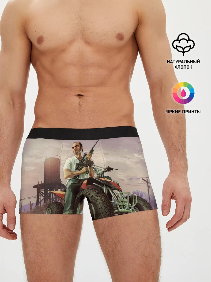 Мужские трусы боксеры / Grand Theft Auto