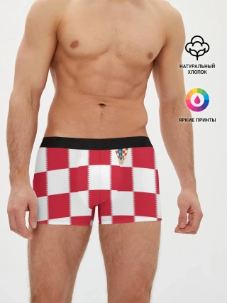 Мужские трусы боксеры / Форма Хорватии