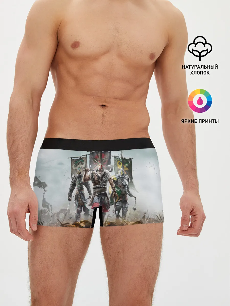 Мужские трусы боксеры / For Honor