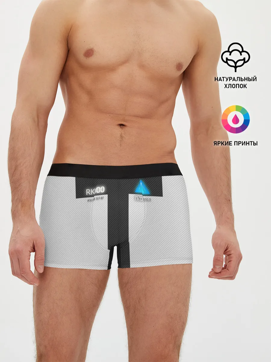 Мужские трусы боксеры / Connor Detroit: Become Human.